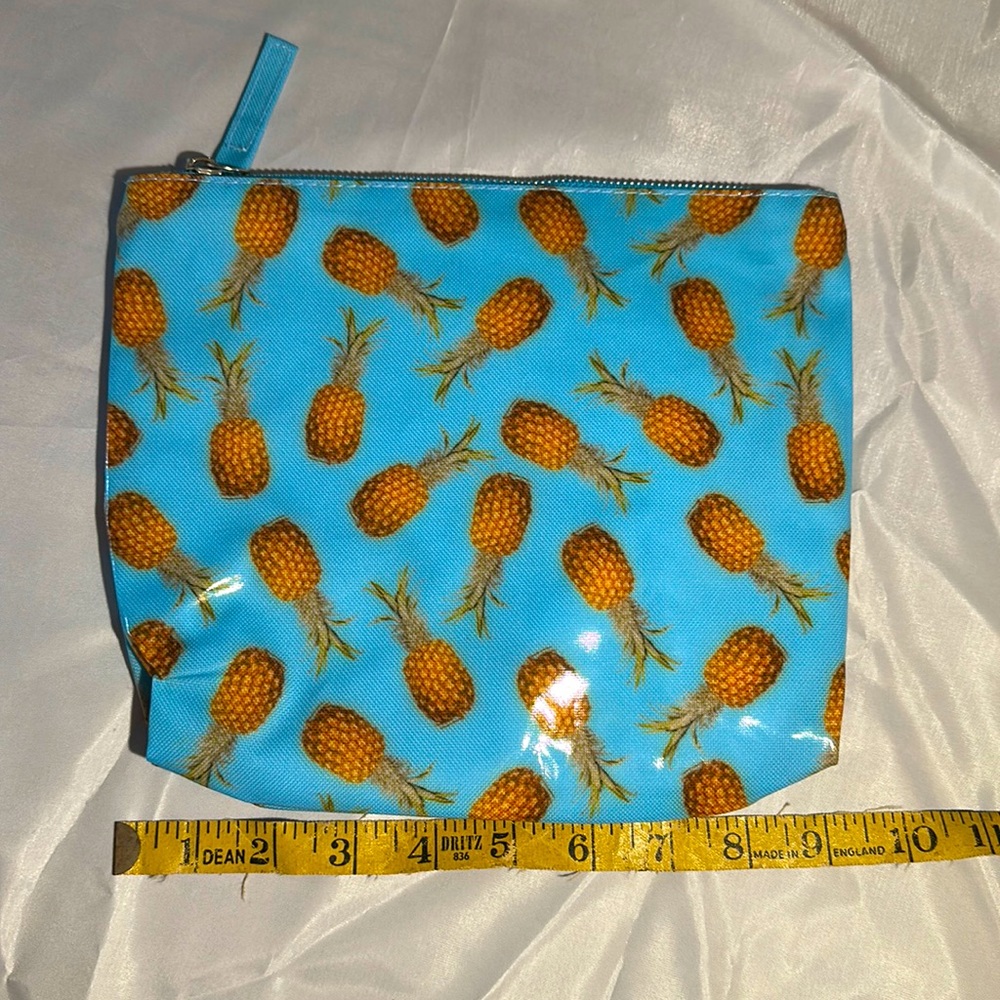 Pineapple Clutch Pouch Aloha Equals Love Kiele waterproof oil cloth bag Hawaii